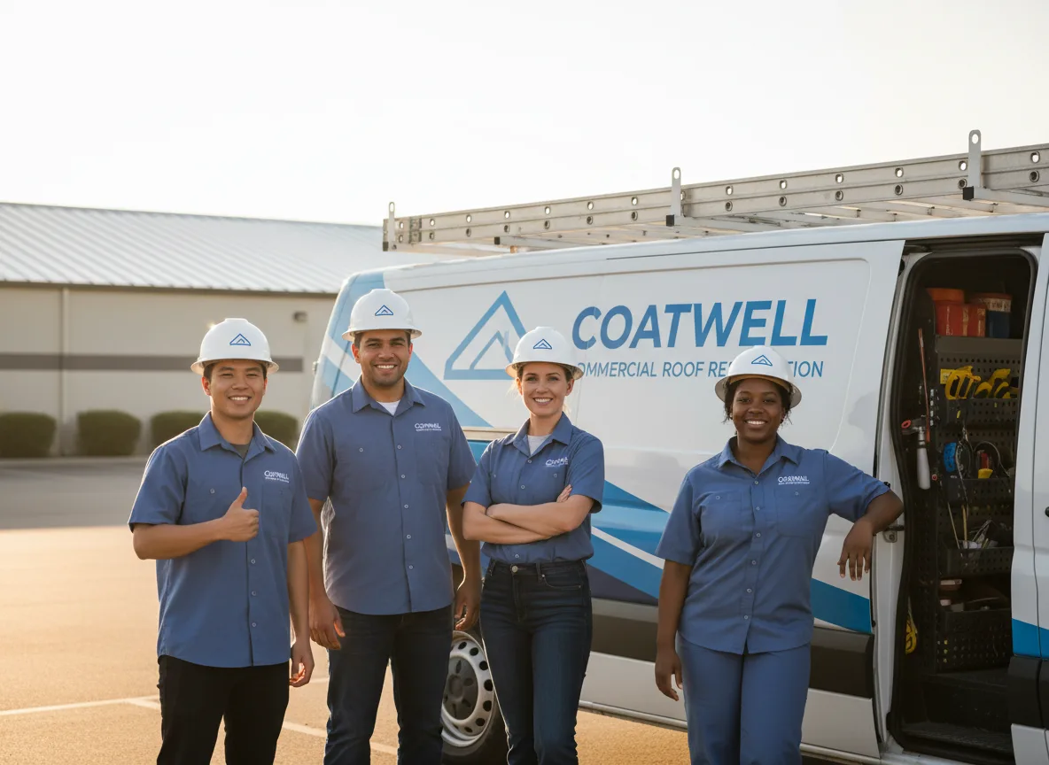 Commercial roof coating company in Blue Mound, KS